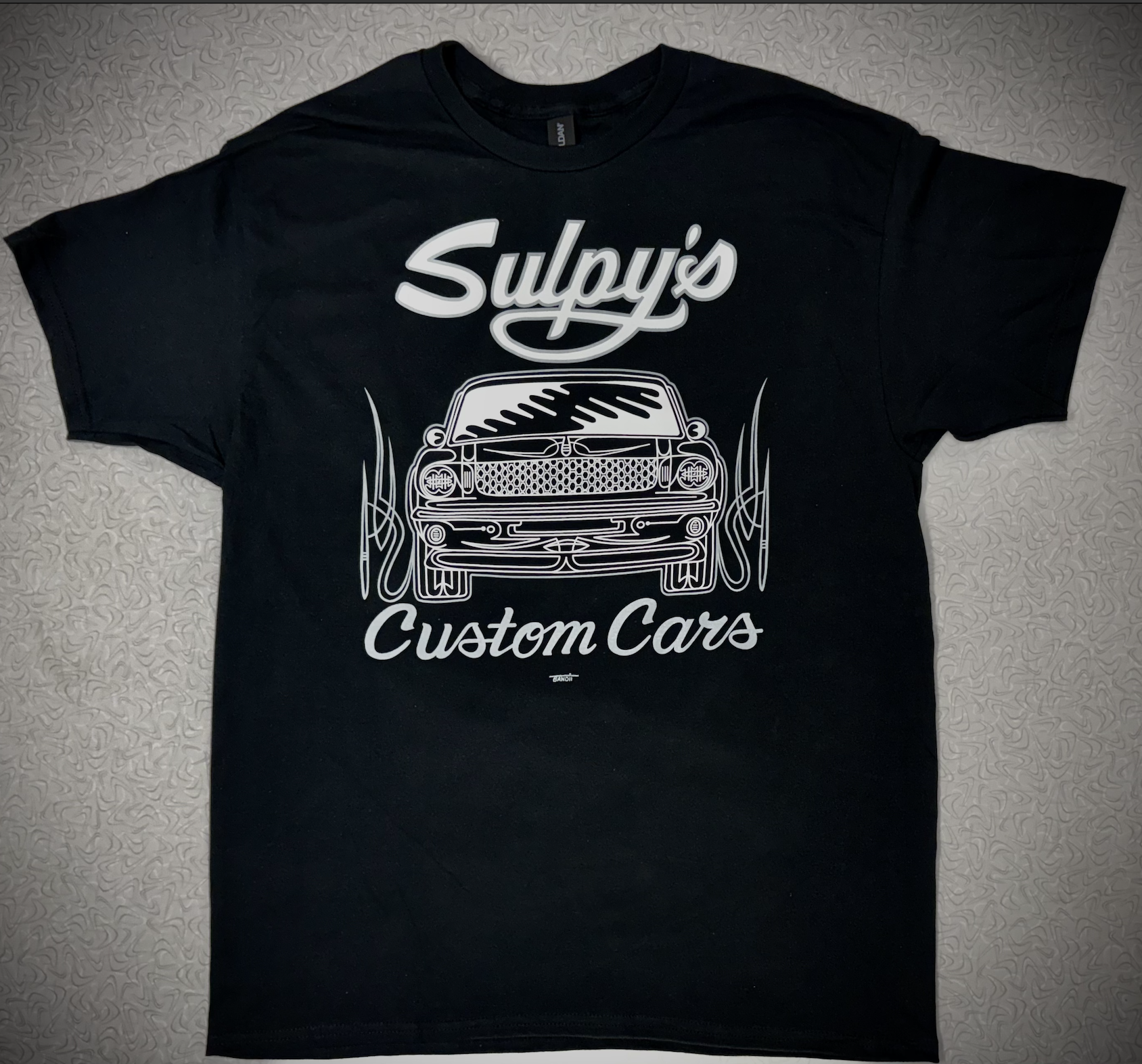 B&W Custom Cars Crew Neck T-Shirt