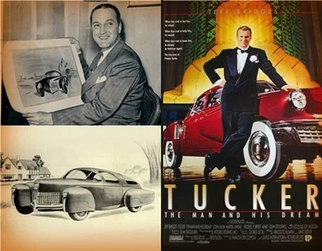 Tucker #51, the last Tucker ever produced. There are 46 left in existence. Recently one sold at Barrett Jackson for $2.9 million. In 1988, Joe Sulpy restored the body for Chick De Lorenzo of Butler, NJ. The car is currently owned by the grandson of P