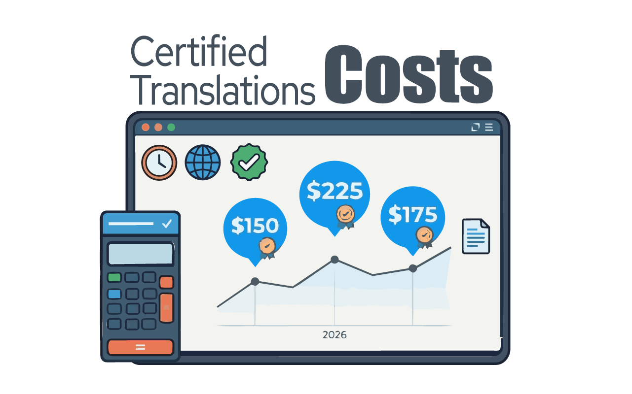 How Much Does a Certified Translation Cost in 2026? (Real Prices Explained)