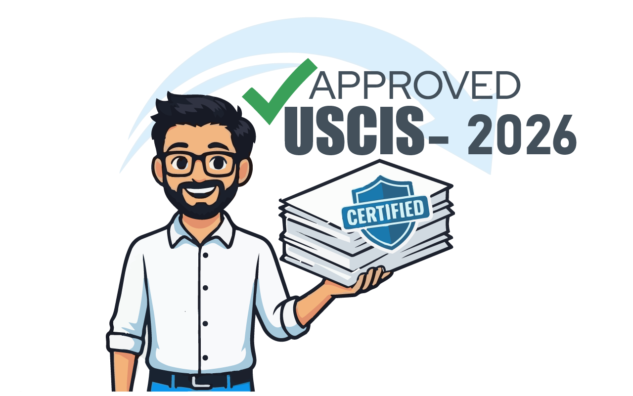 Certified Translation for USCIS: Requirements, Cost, and How to Avoid Rejection (2026 Guide)