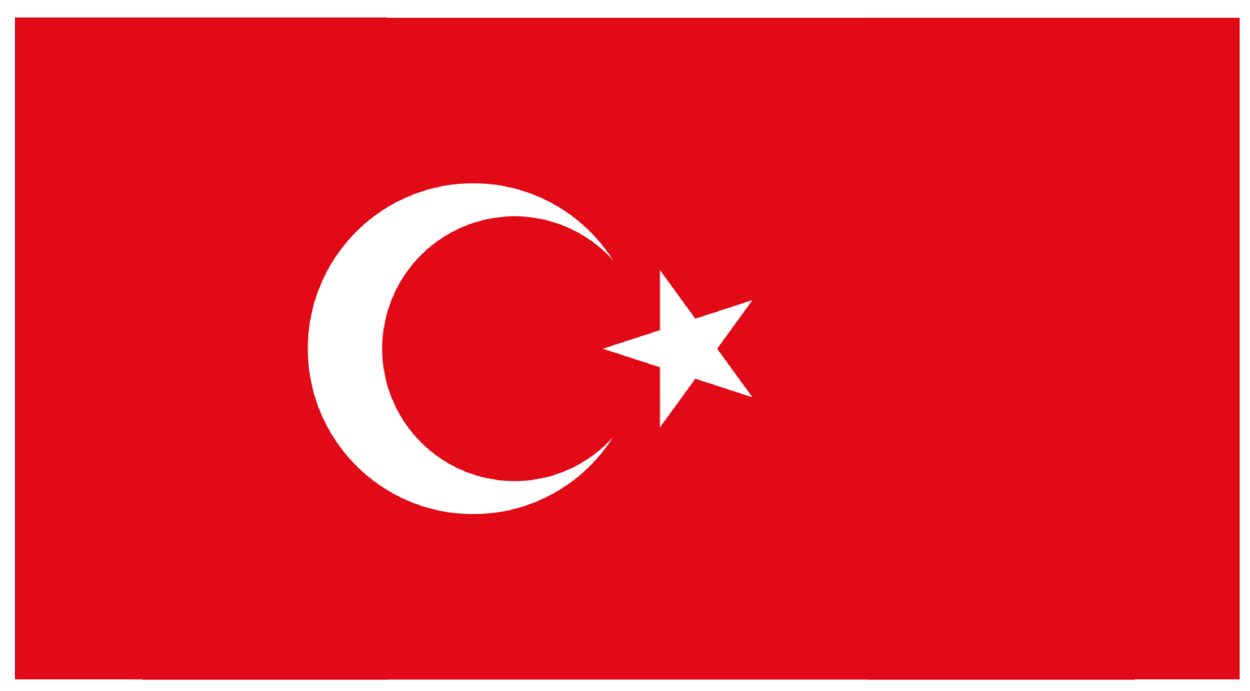 Turkish flag for certified translation services.