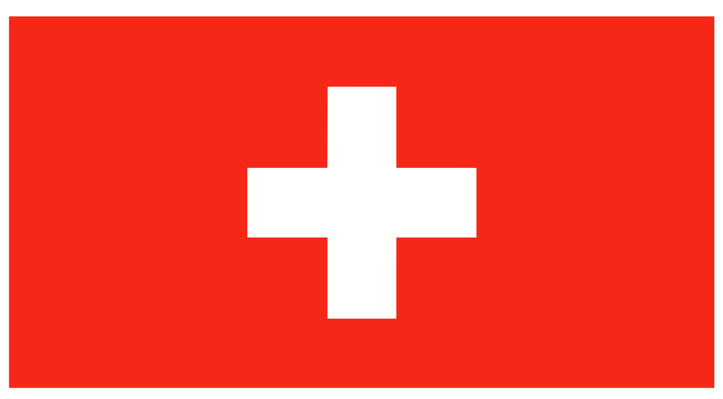 Swiss flag for certified translation services.