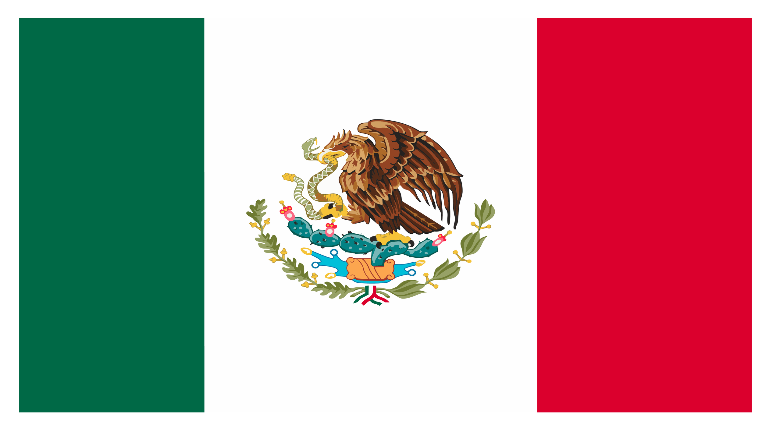 Bandera de Mexico para servicios de traducción certificada.