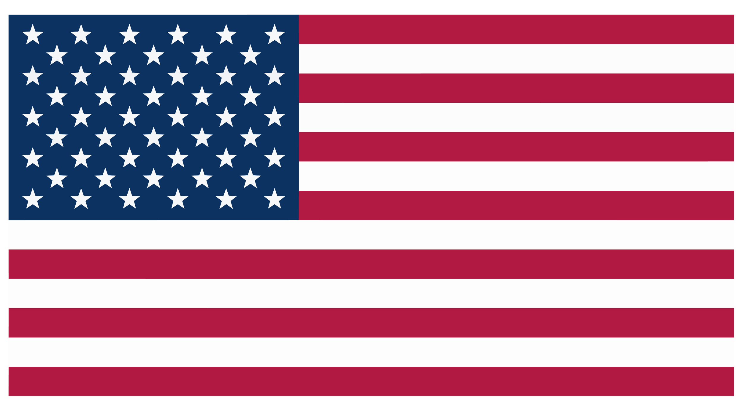 English US flag for certified translation services.