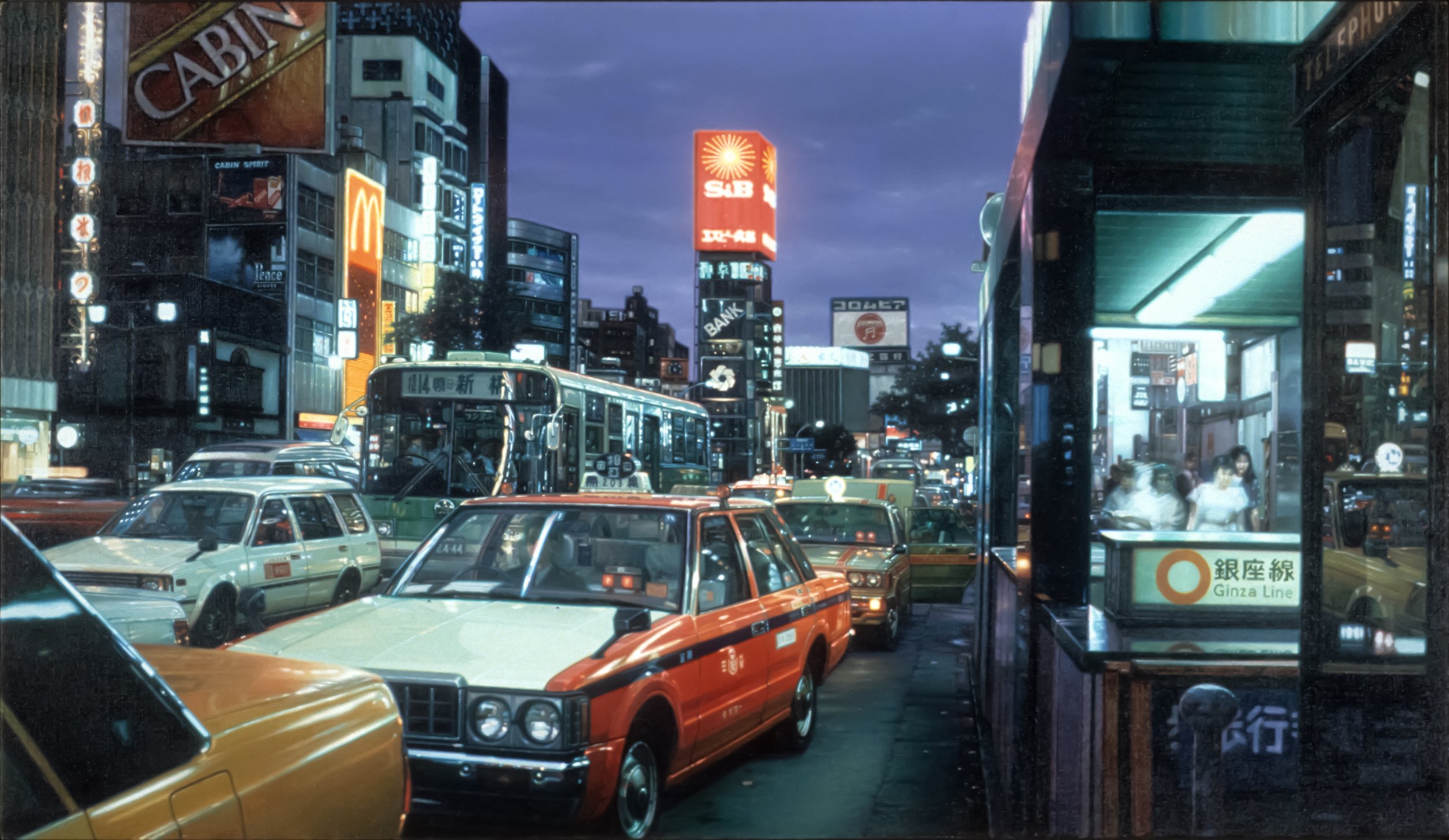  Ginza Line, Tokyo , 1988