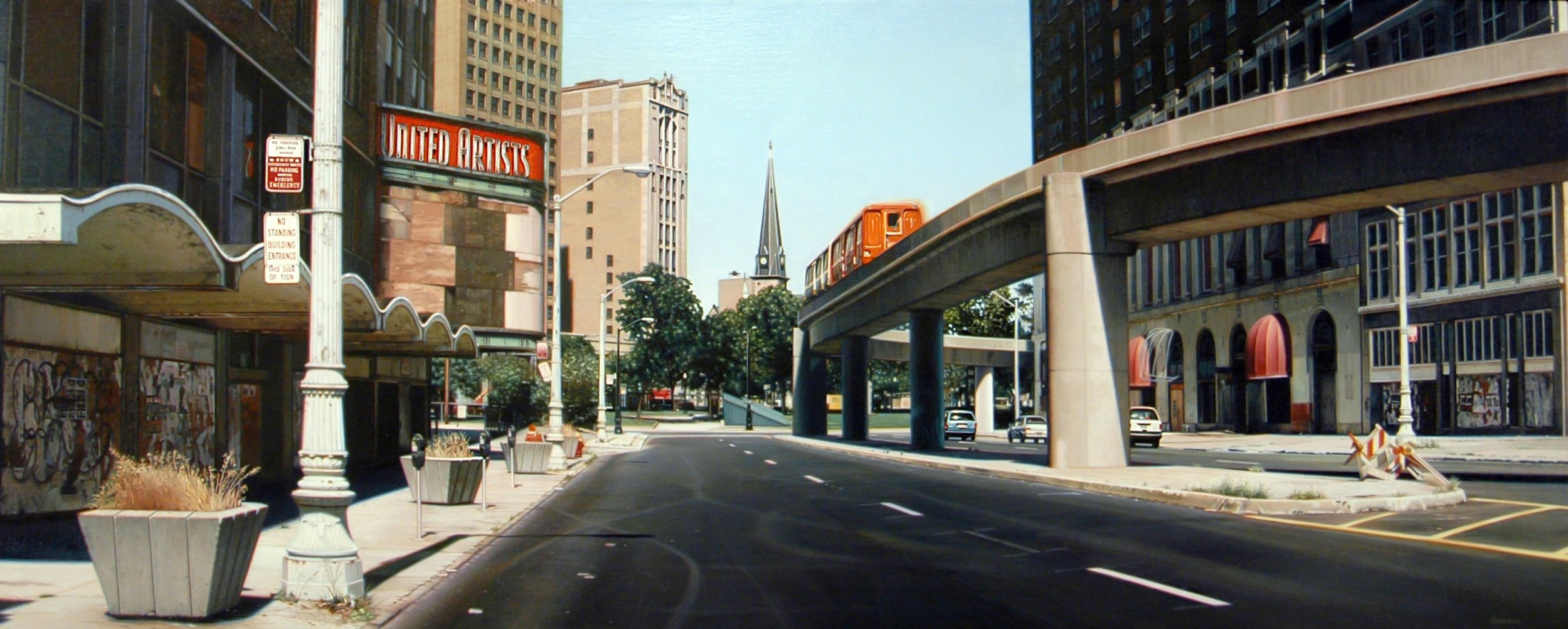  Ghost Train, Bagley Ave., Detroit , 2003