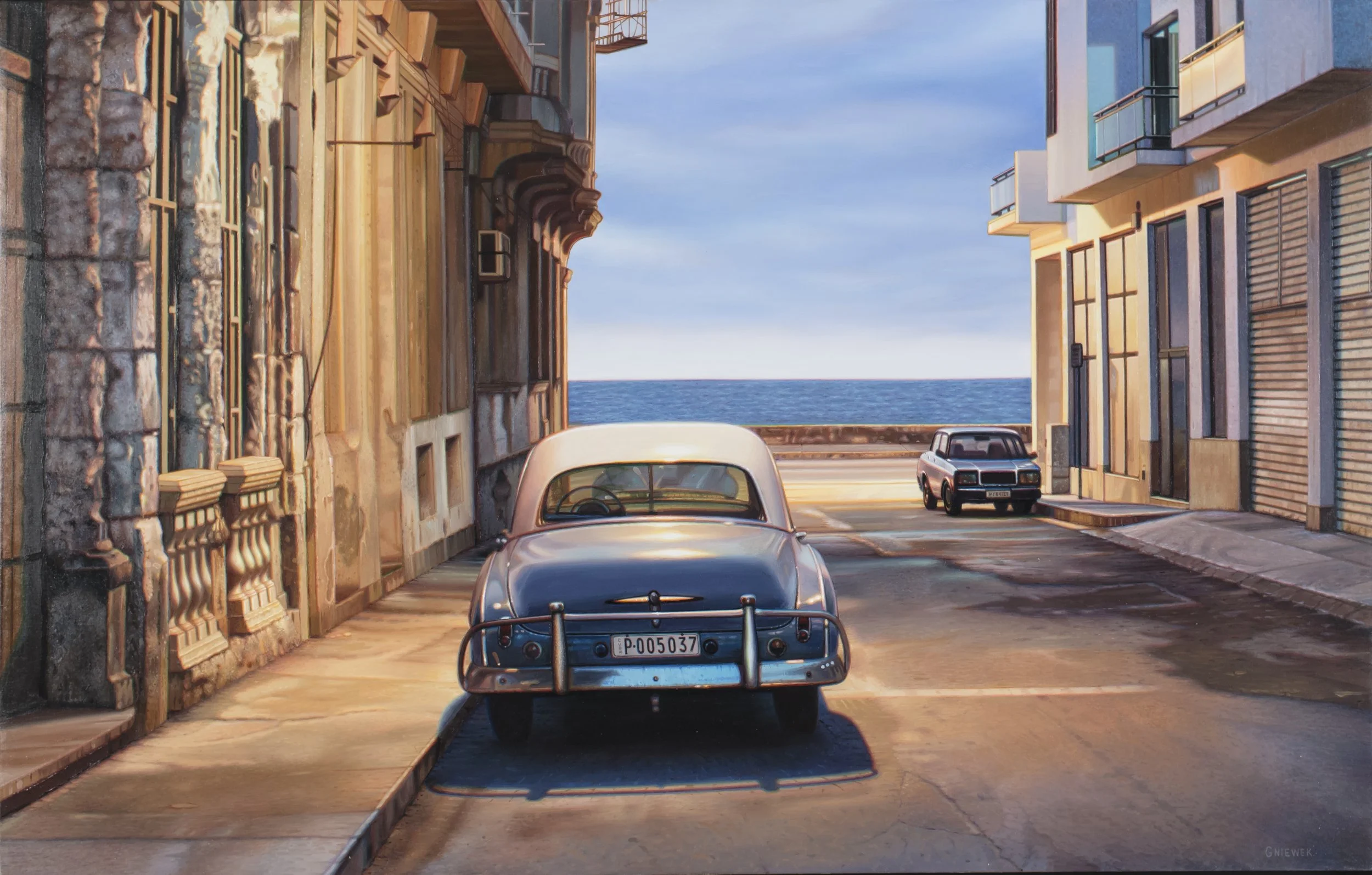  Havana Malecón View, Twilight , 2017