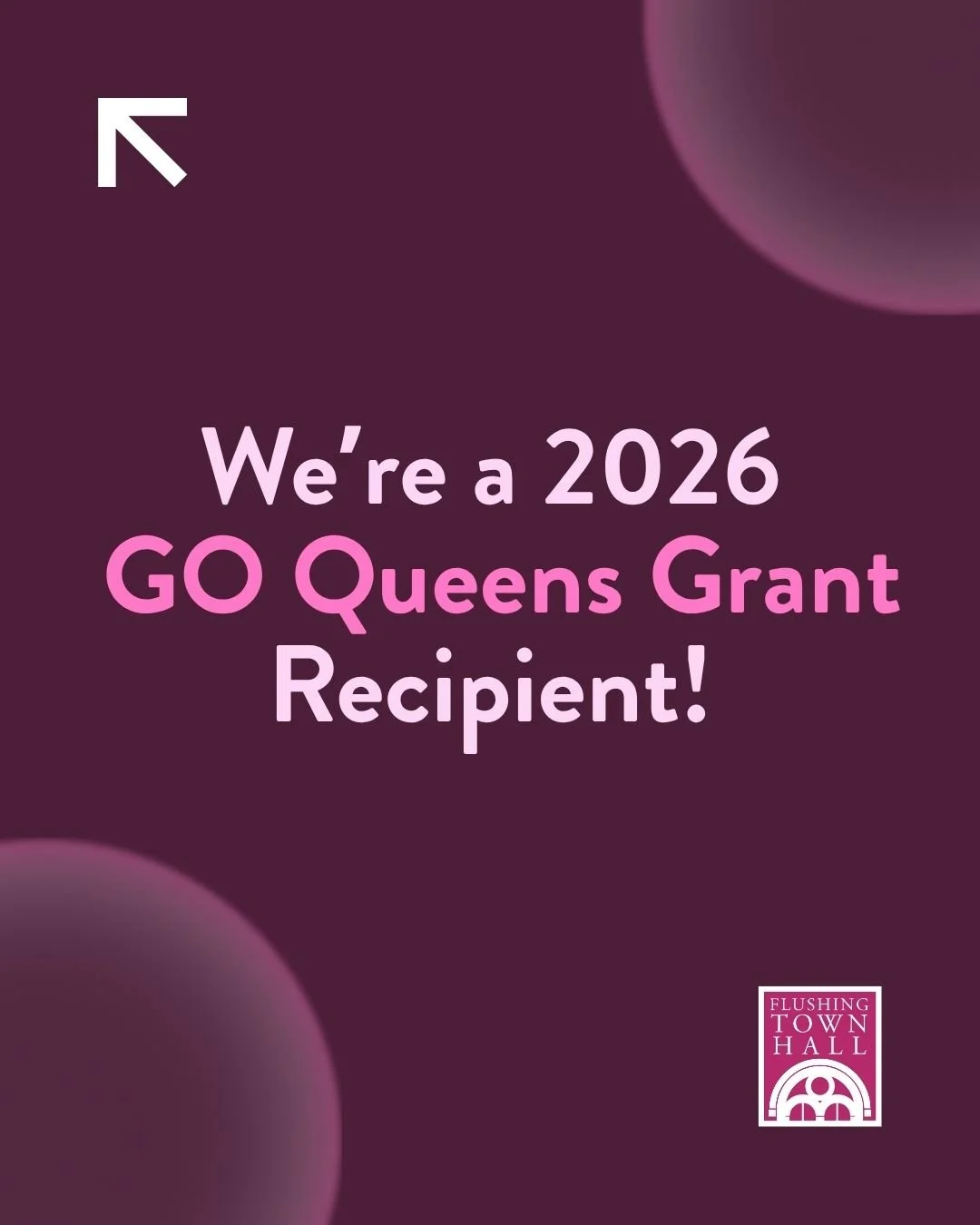 🎉 BIG NEWS FOR JHBG + SUMMER SUNDAYS 🎶

JHBG has been awarded a GO Queens Grant through Flushing Town Hall, funded by the Howard Gilman Foundation.

This is general operating support, strengthening everything we do, and acknowledging JHBG as a vibr