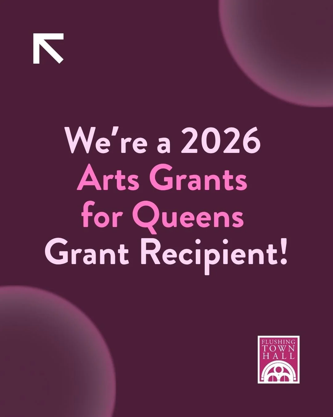🎶 SUMMER SUNDAYS 2026 &mdash; FUNDING AWARDED 🎶 

JHBG is proud to receive a Community Arts Grant through Flushing Town Hall, supported by the New York State Council on the Arts. 

This funding goes directly into Summer Sundays in the Park, support