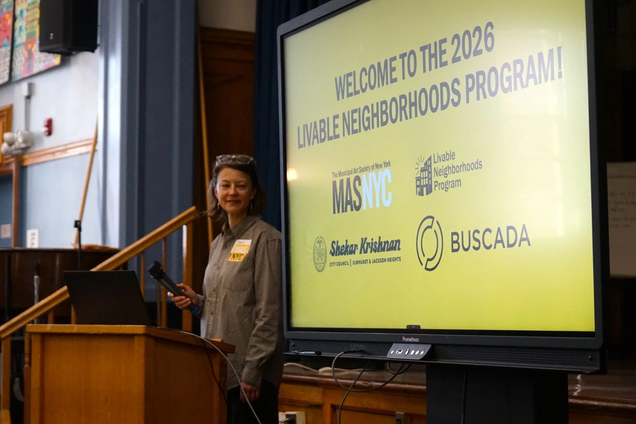 We had a productive community session with the Municipal Arts Society (MAS) today. 

We are grateful to that organization for planning a day of information about the IBX line and to build community.  With other neighborhood groups and neighbors, we d