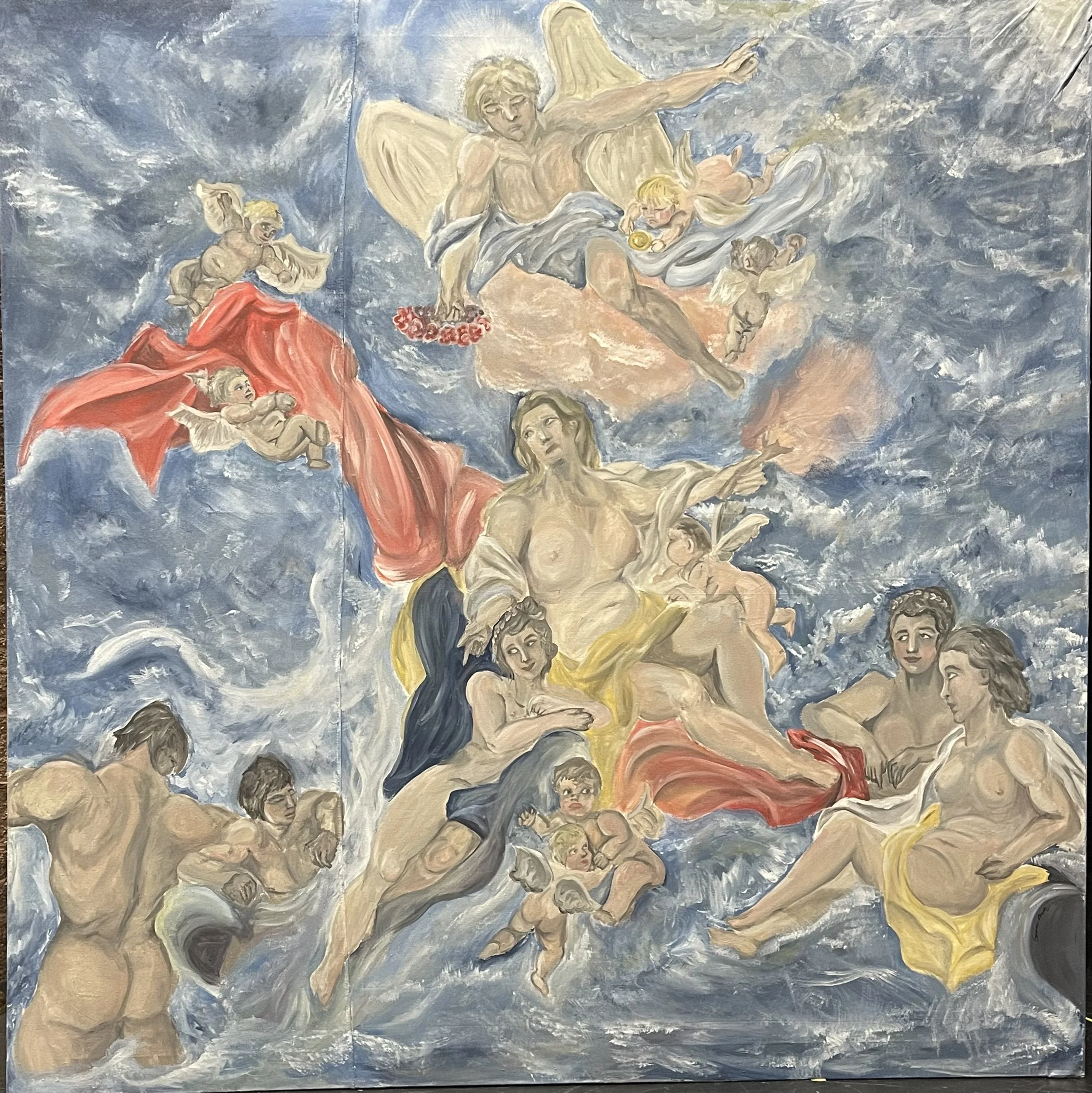 Rendition of Triumph of Venus; 8' x 8'