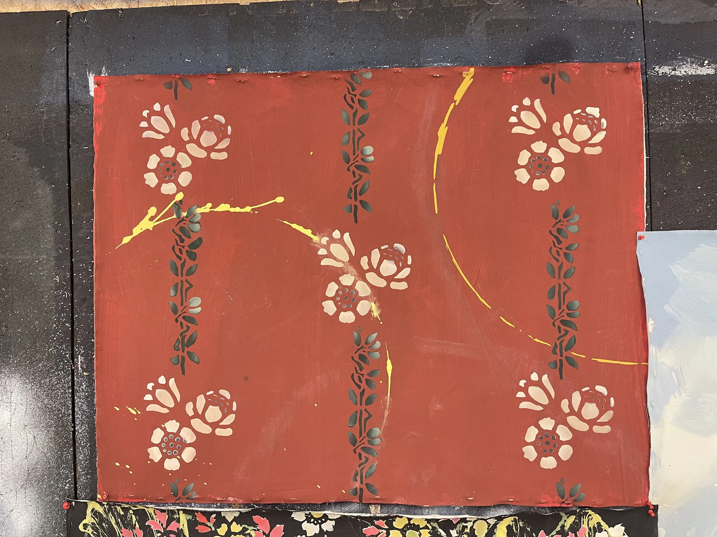Wallpaper; 4' x 5'
