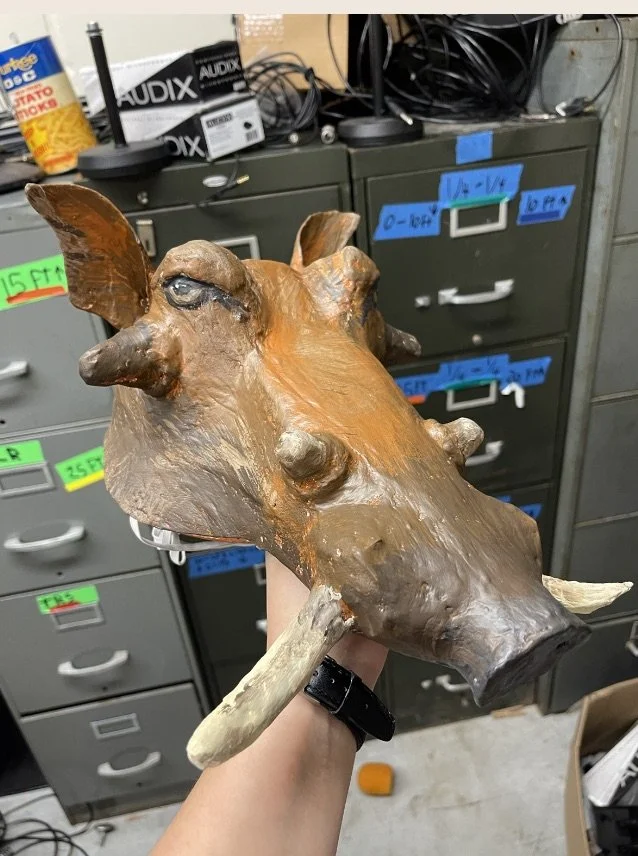 Lion King; Plaster Mask
