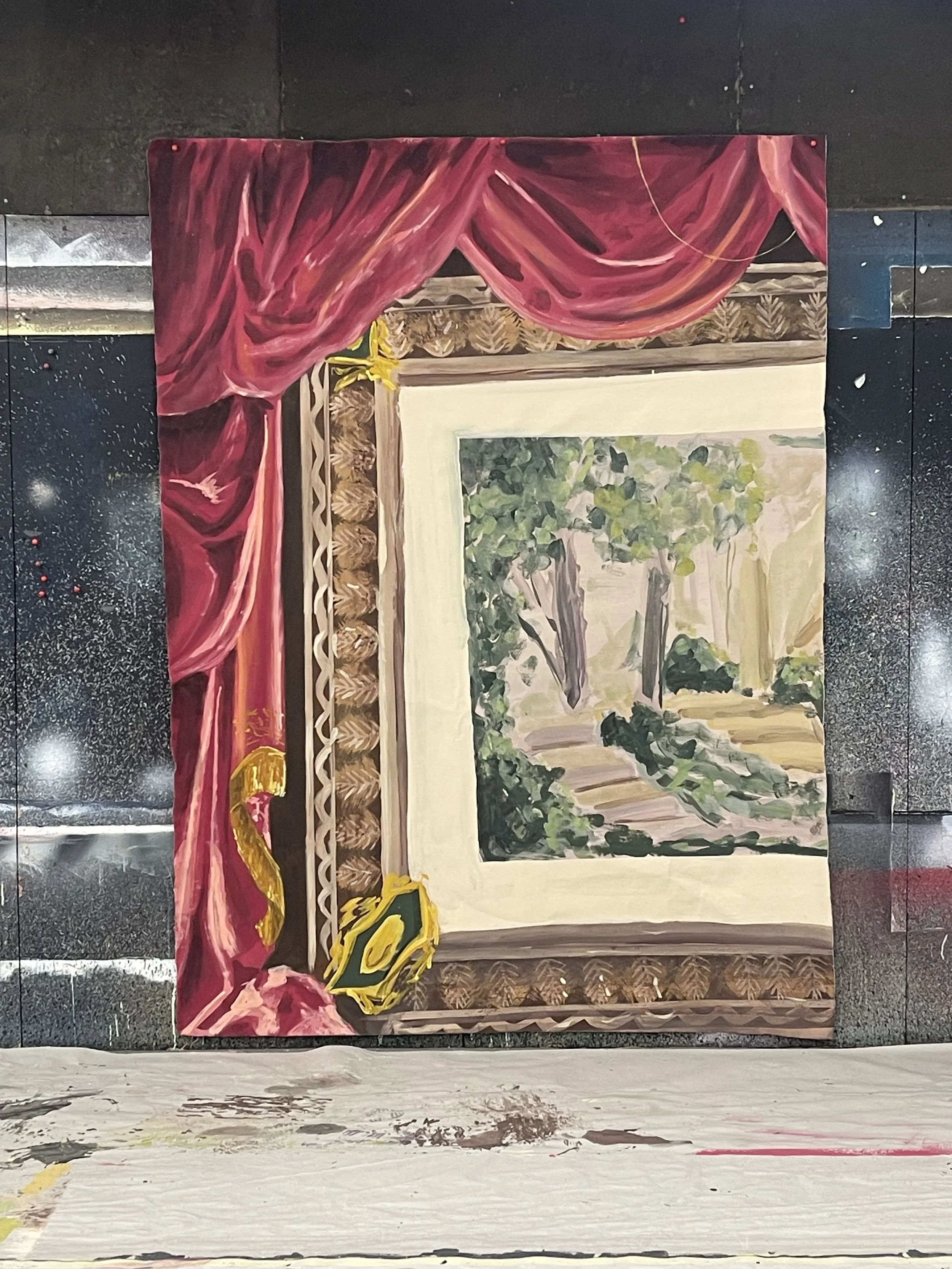 Drapery; 8' x 7'