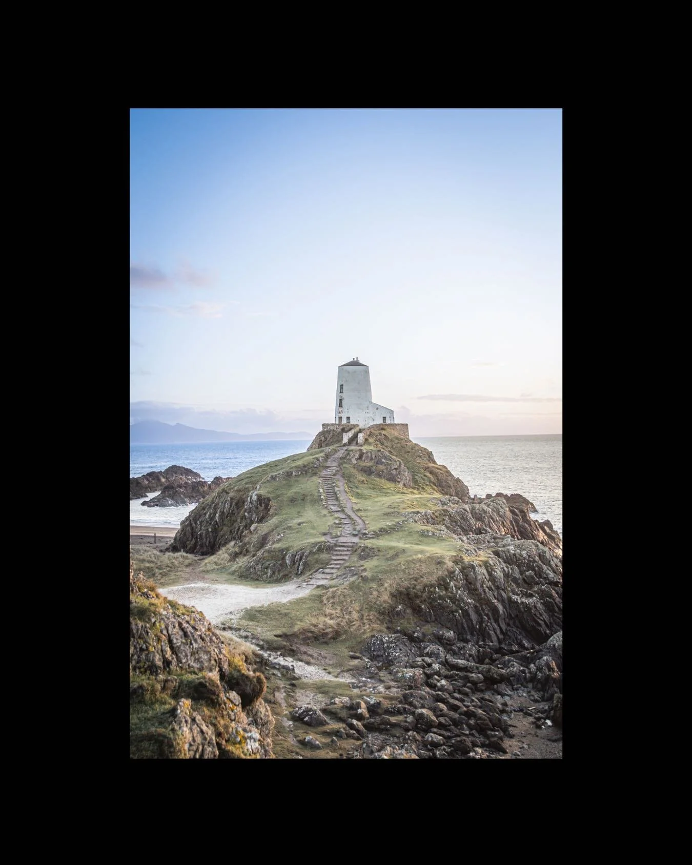 Tŵr Mawr, Ynys Llanddwyn. A 19th century lighthouse on the home island of Santes Dwynwen/St Dwynwen - the Welsh patron saint of lovers.