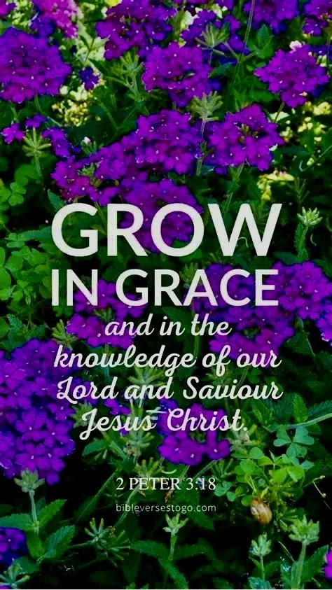 Growing in Grace