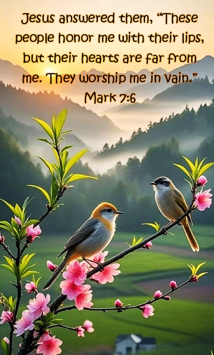 When Your Lips say, “Praise the Lord,” but Your Heart’s Still ‘aWanderin’