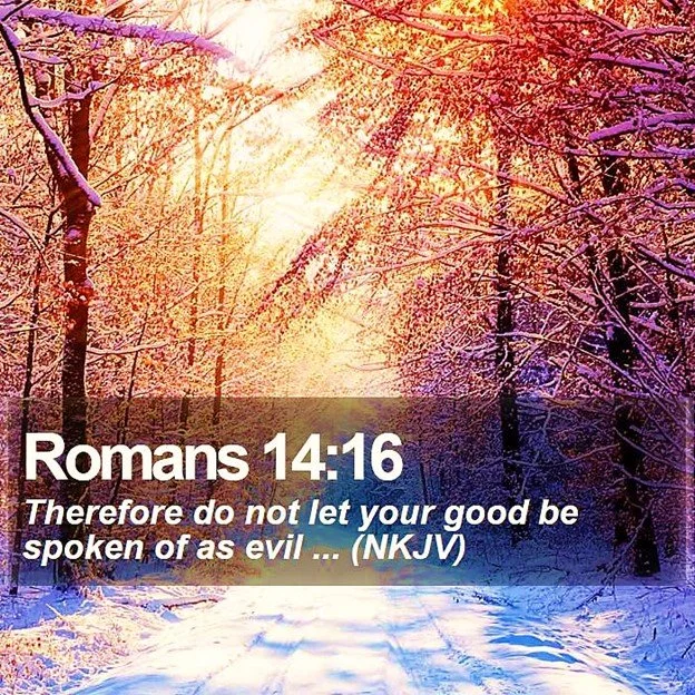 Don’t be a Stinky Christian