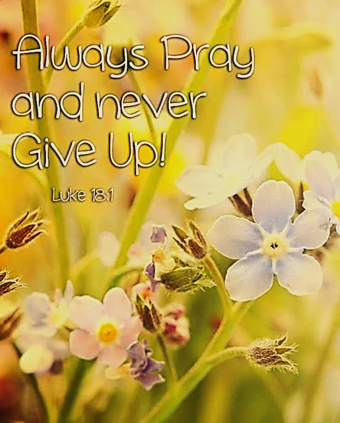 Keep Prayin’; Don’t Quit