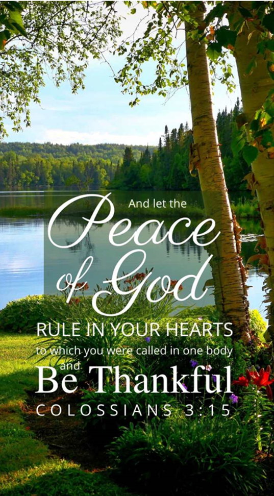 Finding Peace