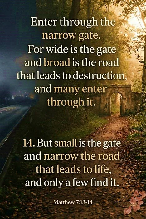 The Narrow Way is No Accident