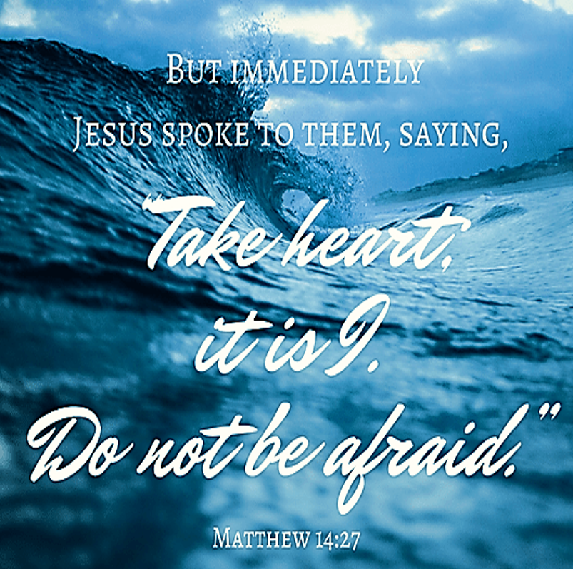 Fear Not, He is Here