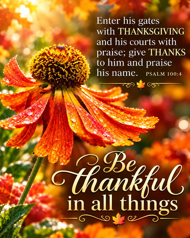 Be Thankful Anyway