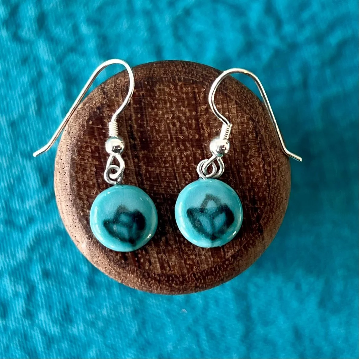 Tulip Turquoise Drop Earrings
