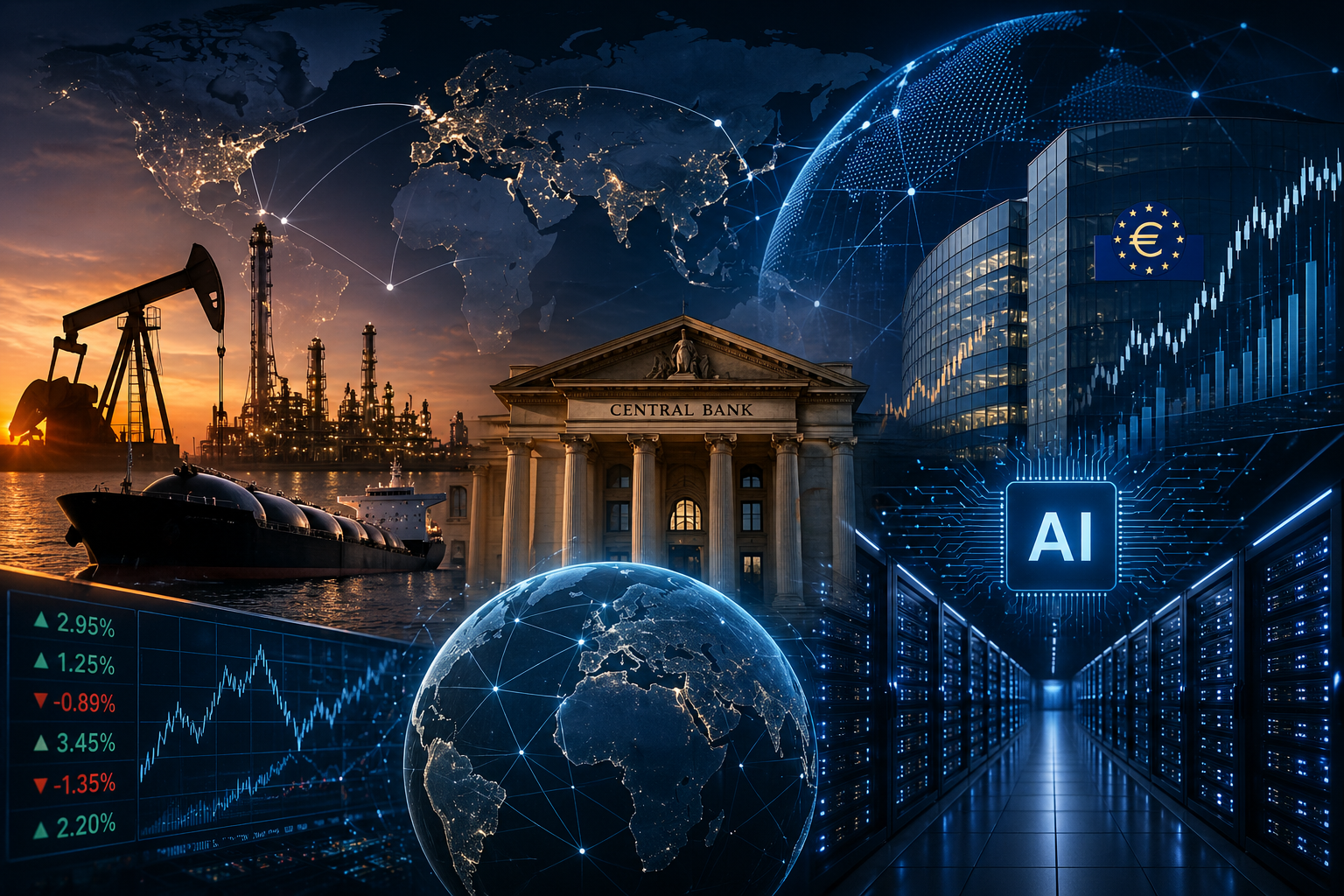 Economy, energy and technology in a shifting global landscape
