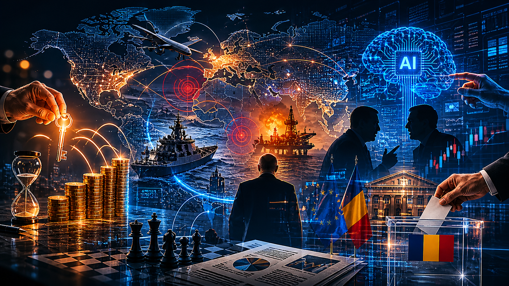 World in Motion: Wealth, War, AI and Democracy Under Pressure