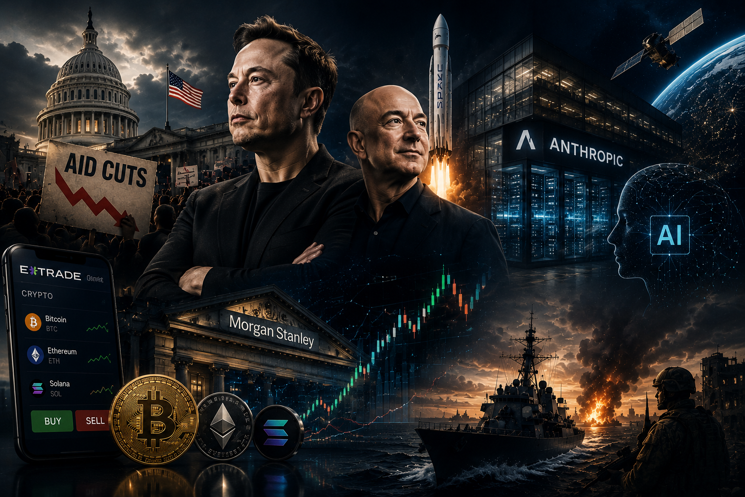 Tech, Space, Crypto, Politics and War: The Forces Rewriting the World