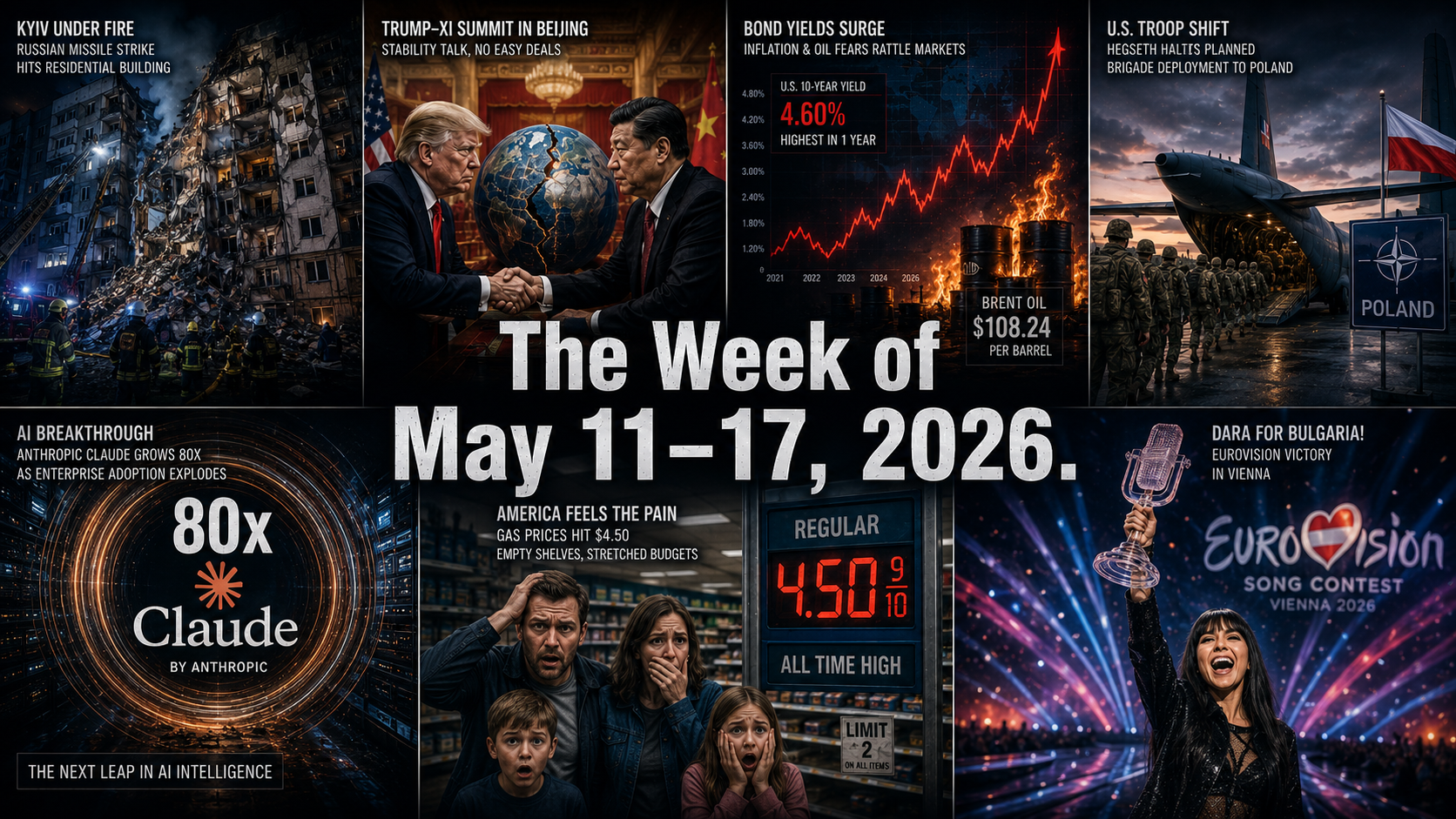 Missiles, Markets and Music: The Week of May 11–17, 2026
