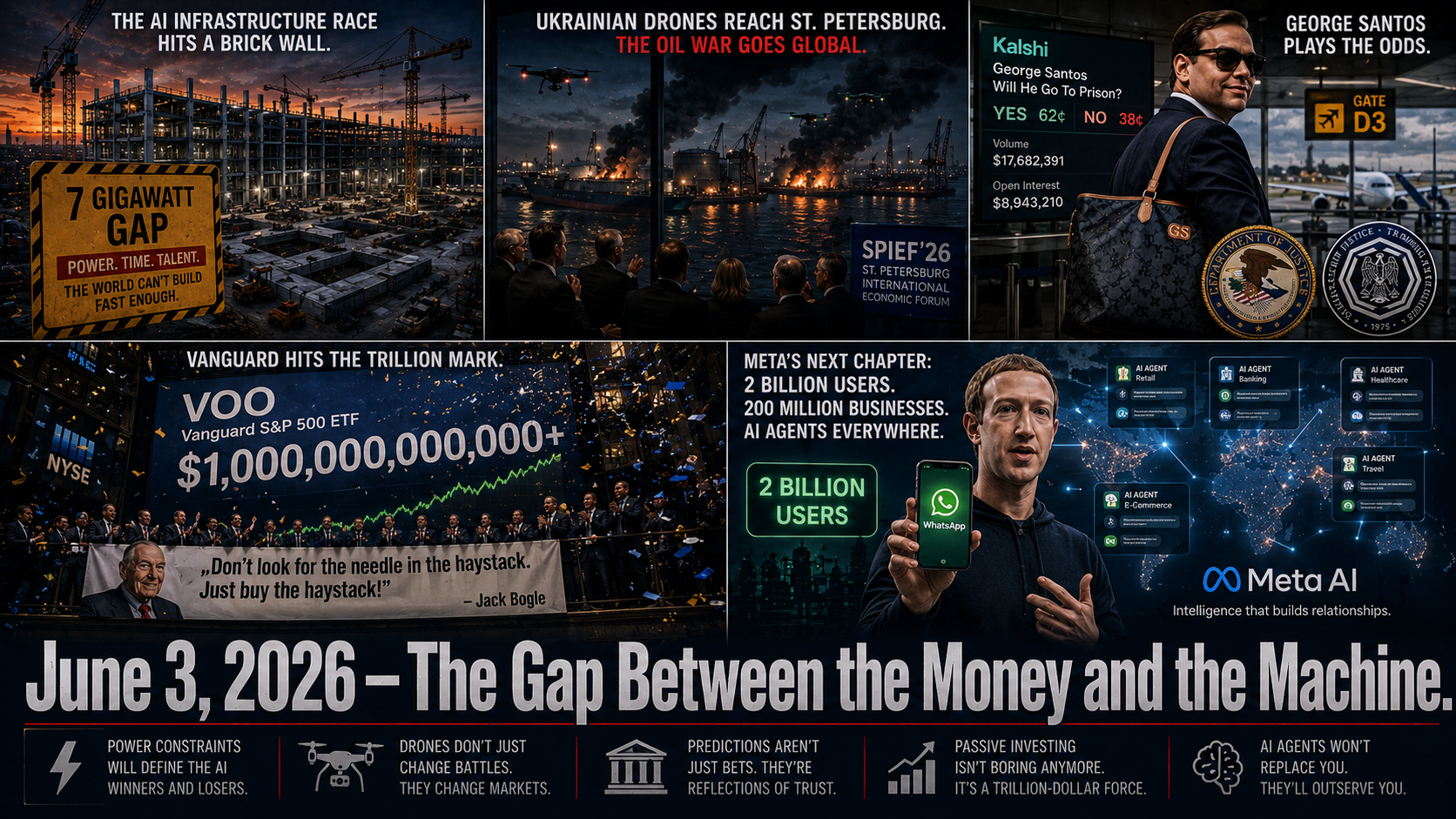 The Gap Between the Money and the Machine: Wednesday, June 3, 2026