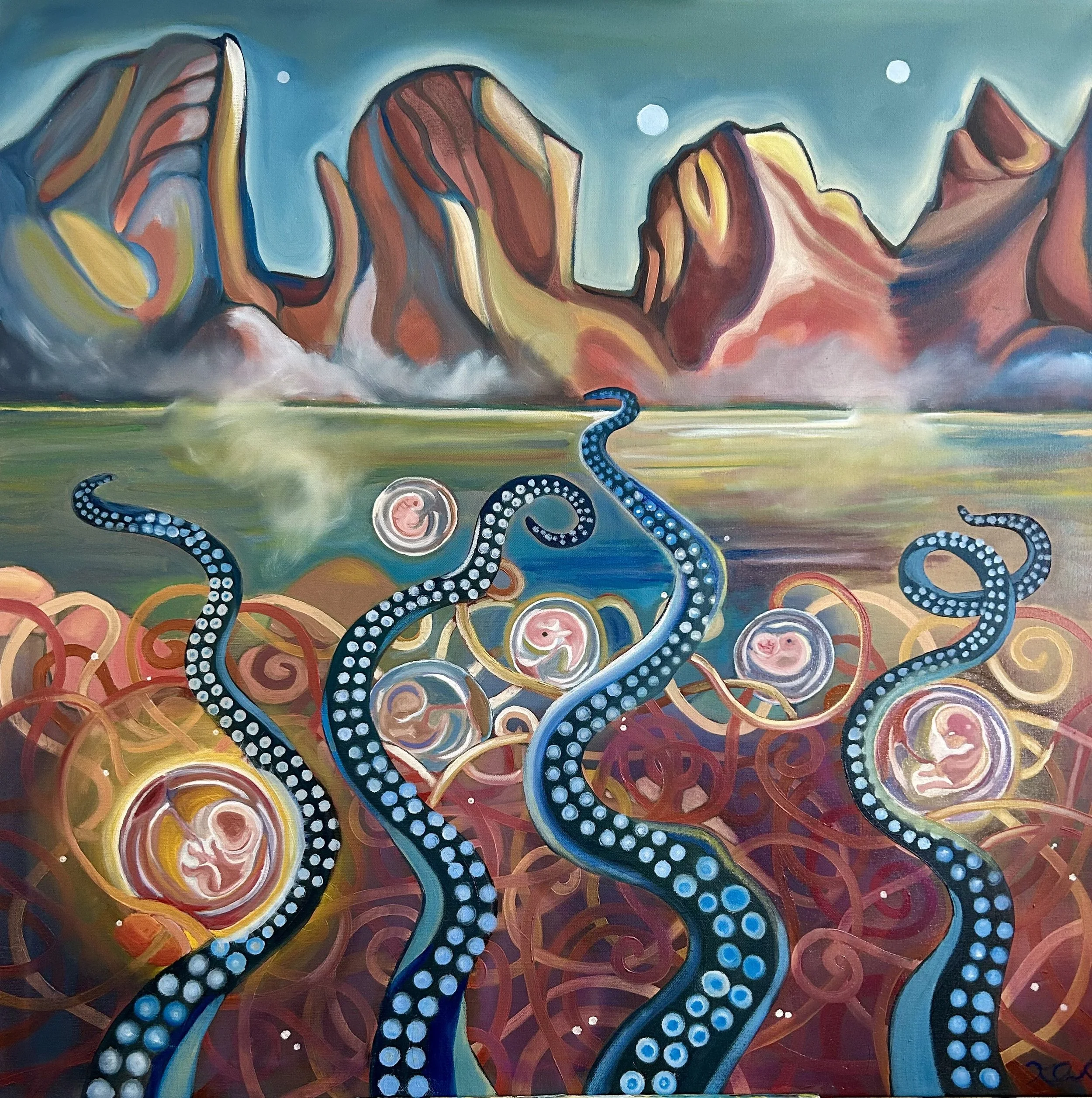 How It Begins on the Planet of Three Moons