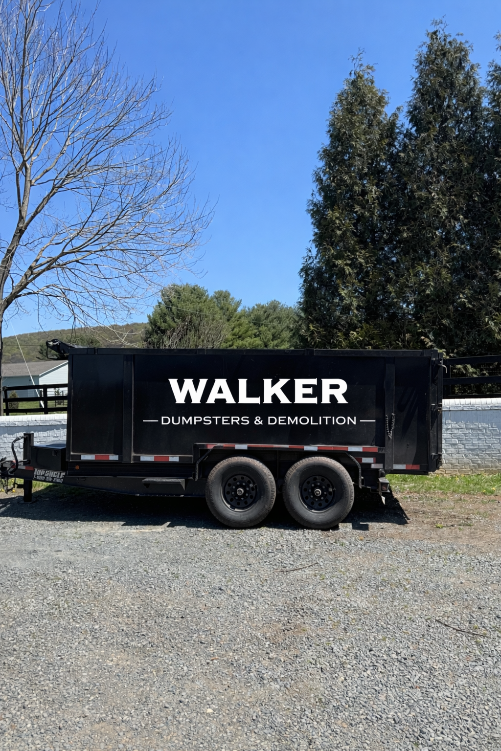 7x14' Dump Trailer 1 Week Rental