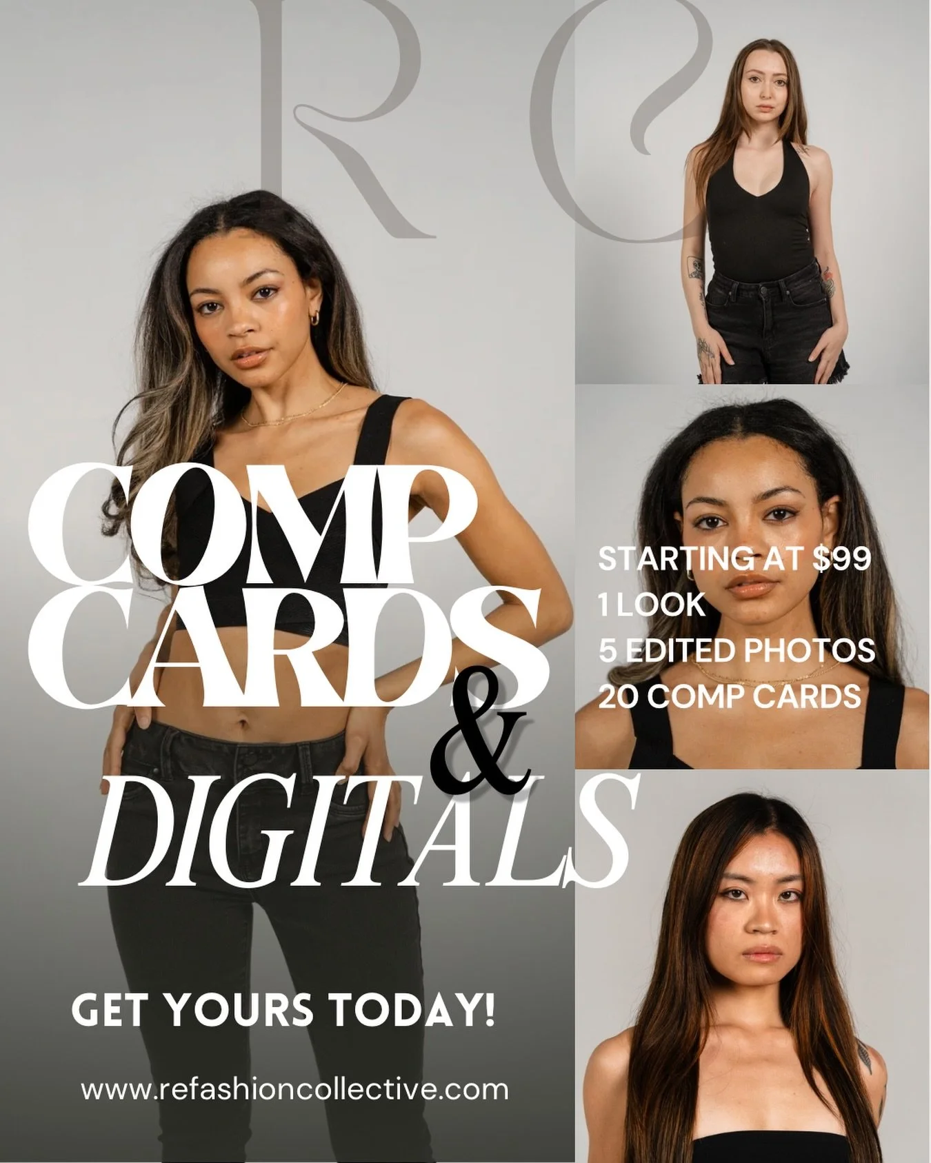 ‼️Models‼️The Refashion Collective is casting models soon 🗣️. For a limited time only, we&rsquo;re having digital sessions starting at $99! Book your spot now on our website:
www.refashioncollective.com or comment &ldquo;📸&rdquo; to be sent the dir