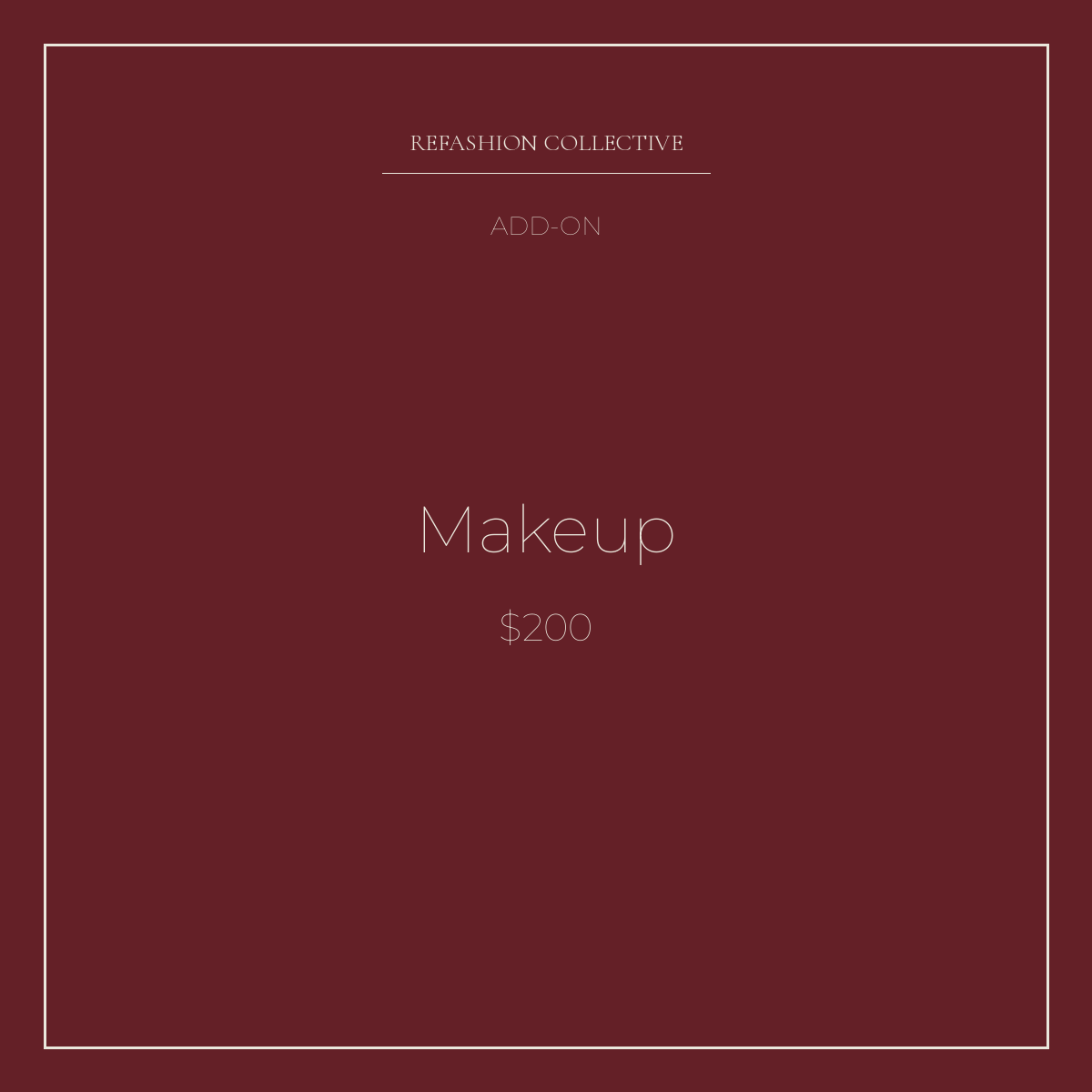 Makeup Add-on