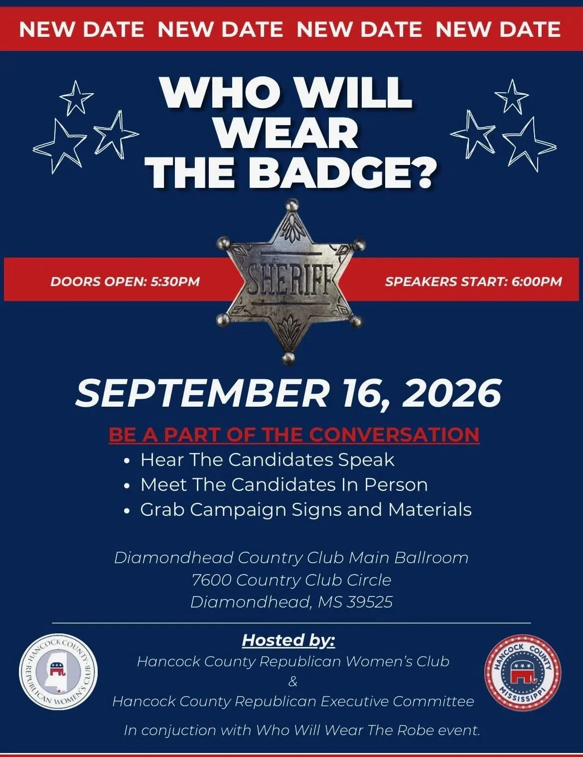 Who will wear the Badge?