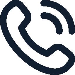 Icon of a telephone handset.
