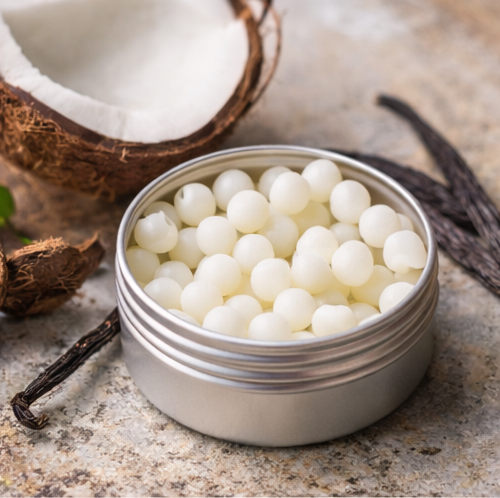 Crema de Manos en Perlas Vainilla con Coco