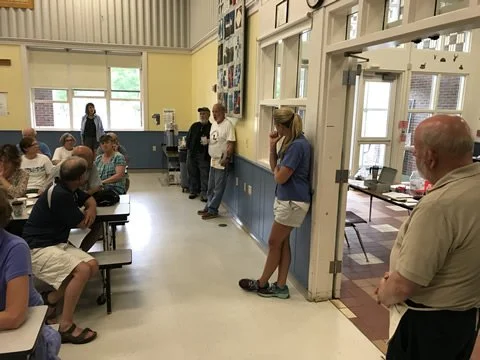 Members attending a TLA meeting.