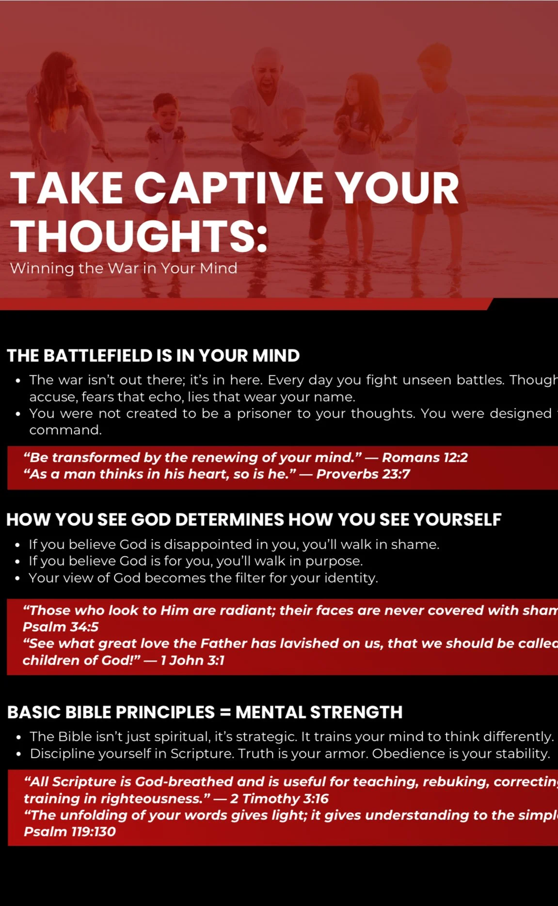 Taking Your Thoughts Captive