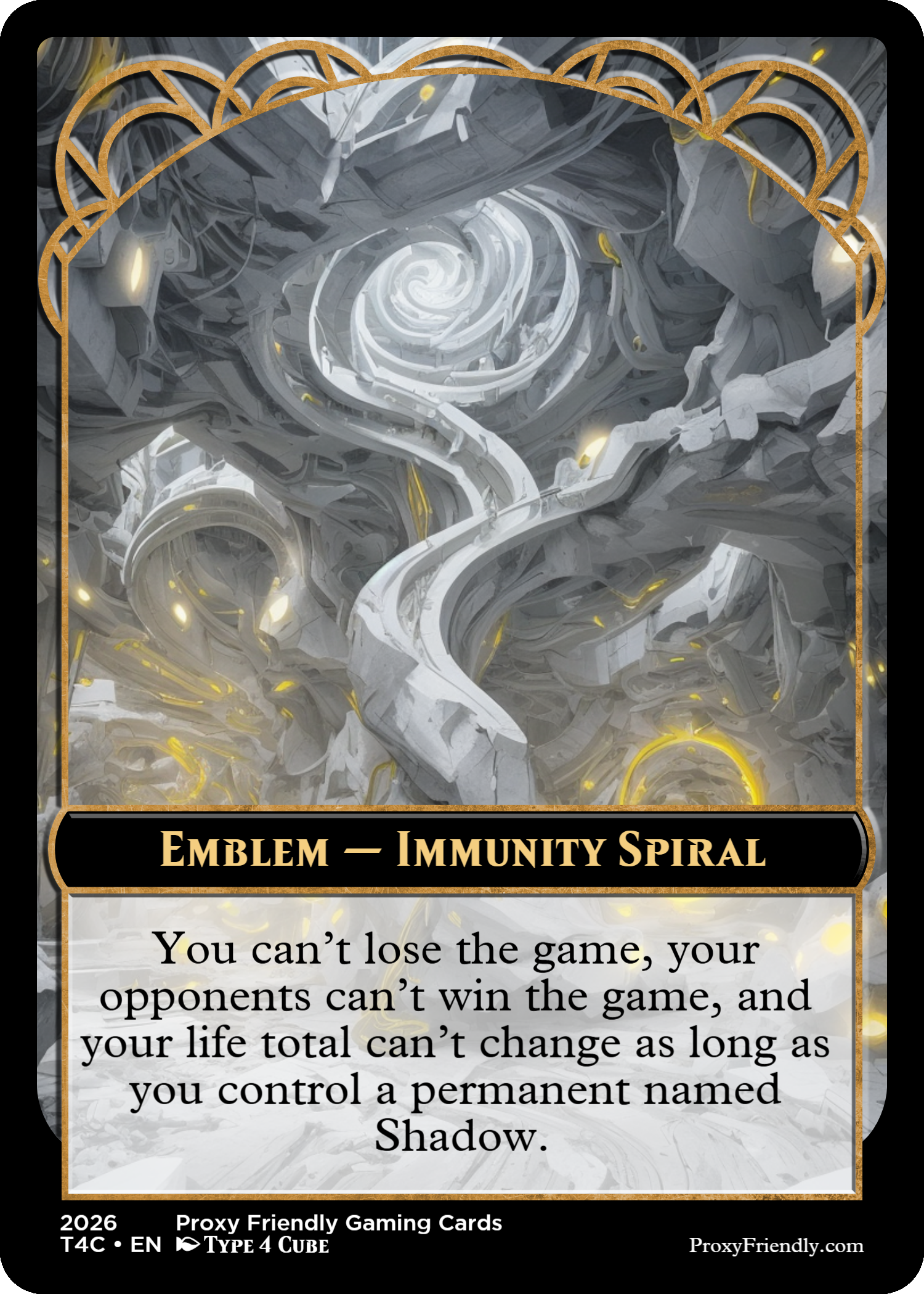 A fantasy-themed land search card with an illustration of a large enchanted tree with a doorway at its base, surrounded by lush forest. A character stands in front of the tree, holding a staff or spear, with glowing magical effects near the entrance.
