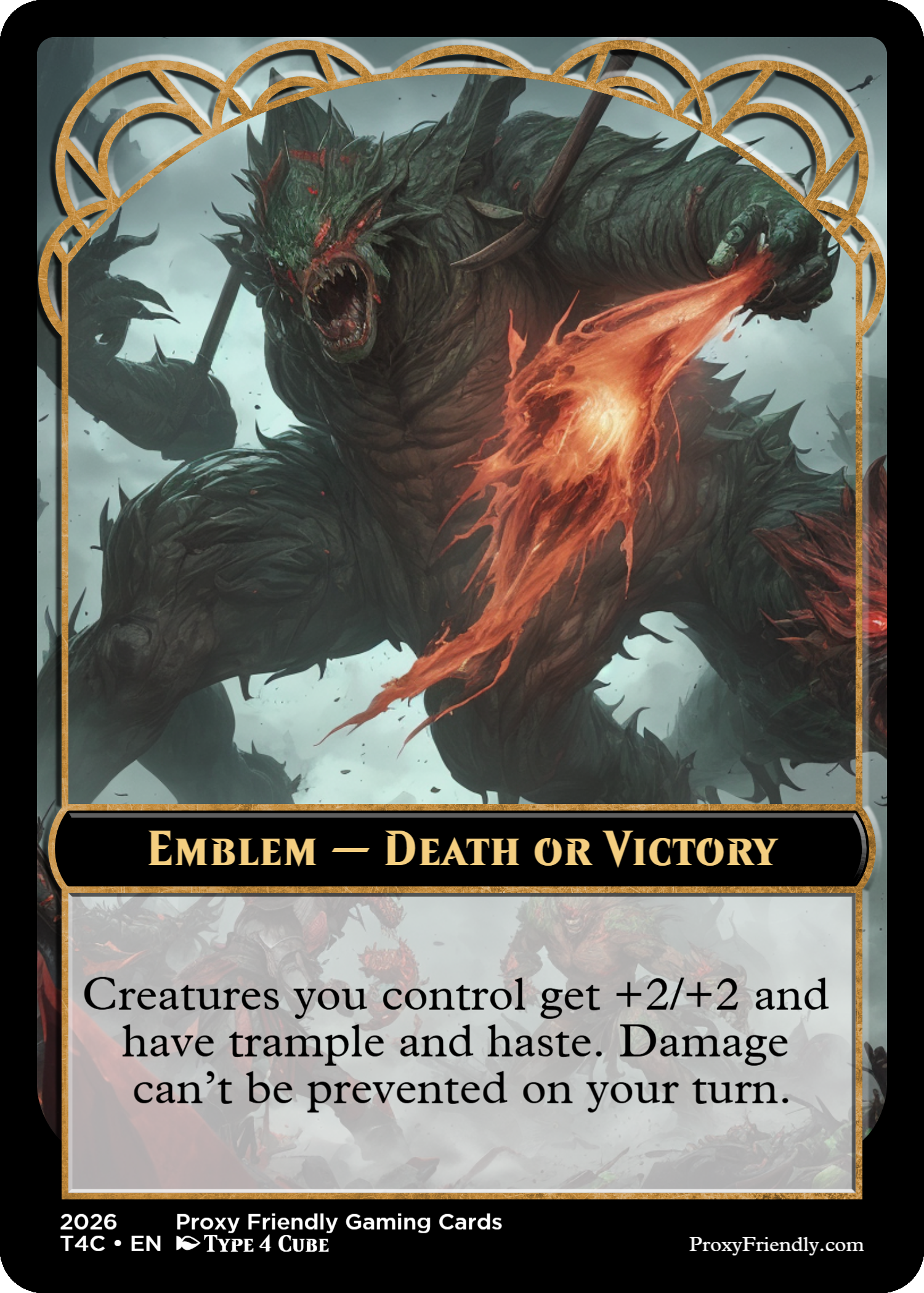A fantasy-themed artwork featuring elven and mythical characters with elaborate costumes and makeup, surrounded by a dark, mystical background, and overlaid with text describing a game card called 'Master Confluence.'