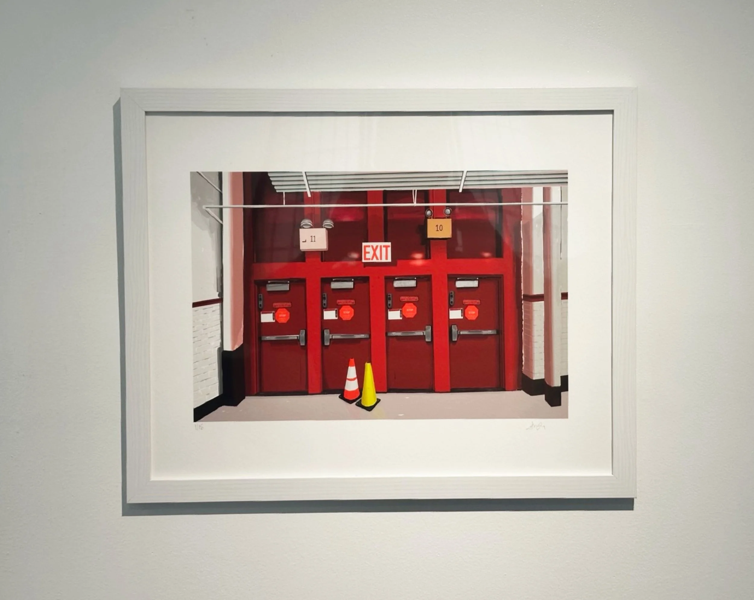 Installation, "No Exit," Josh Millis: School Days, Room for Art.