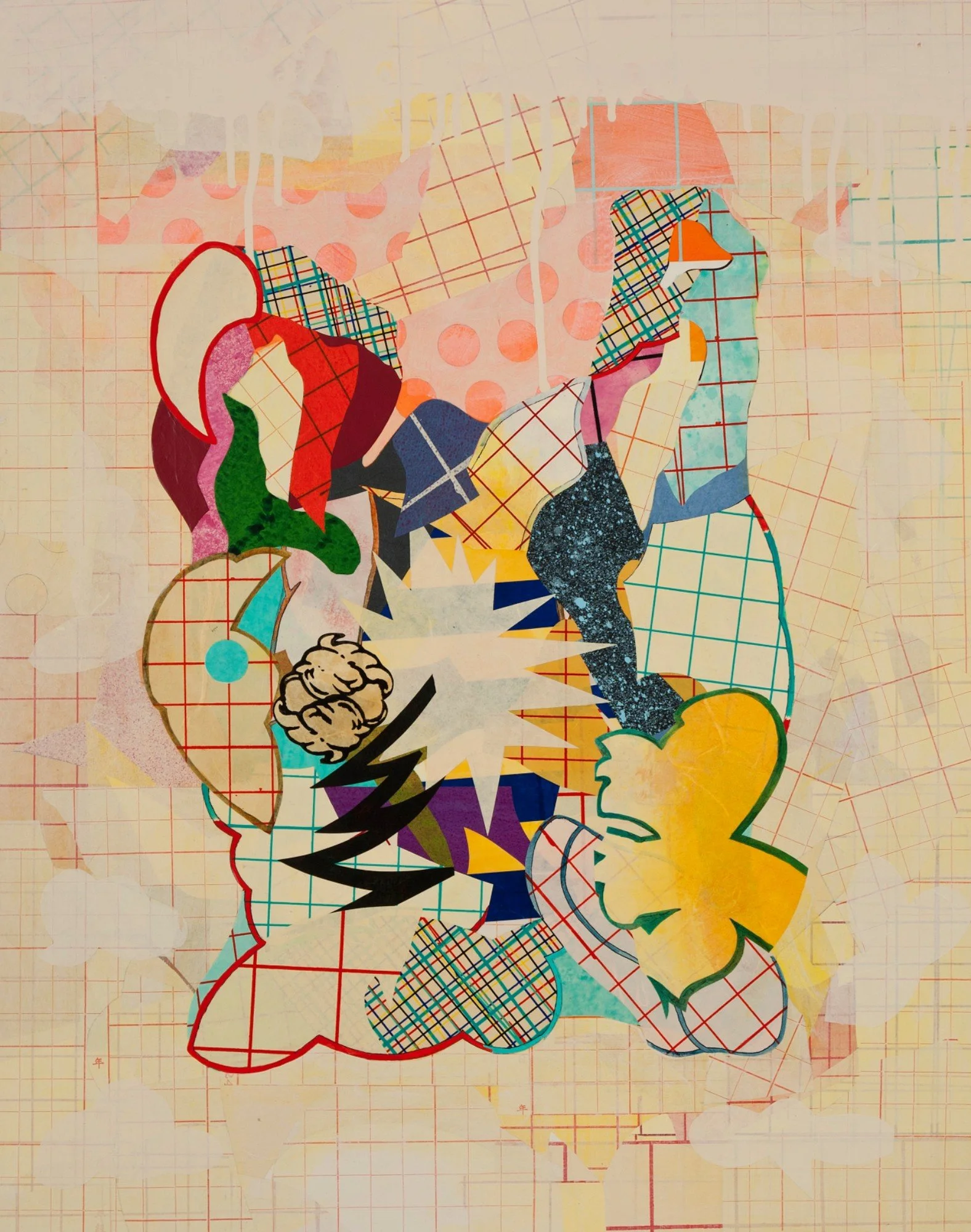 Zig-Zag Bag, 29 3/8" x 23 1/4" (2010)