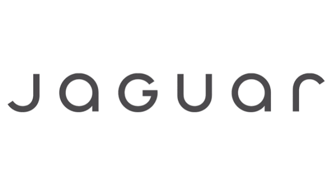 The word 'Jaguar' written in black lowercase letters.
