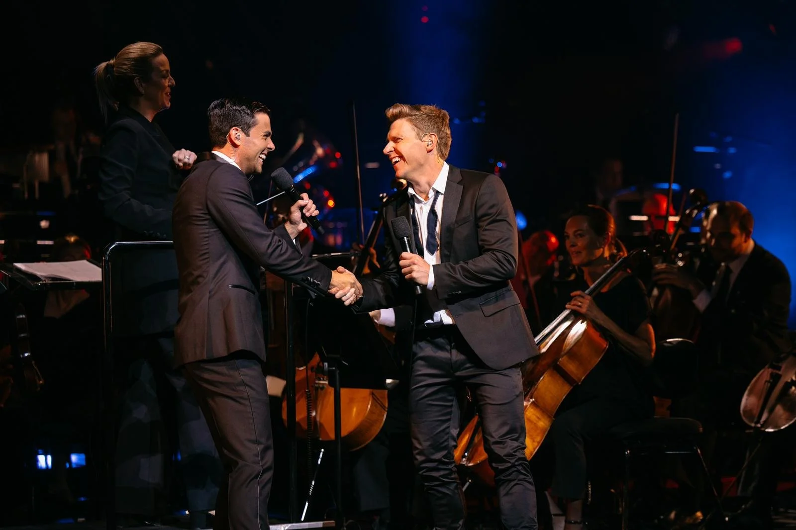 The cast of Disney in Concert at the Sydney Opera House