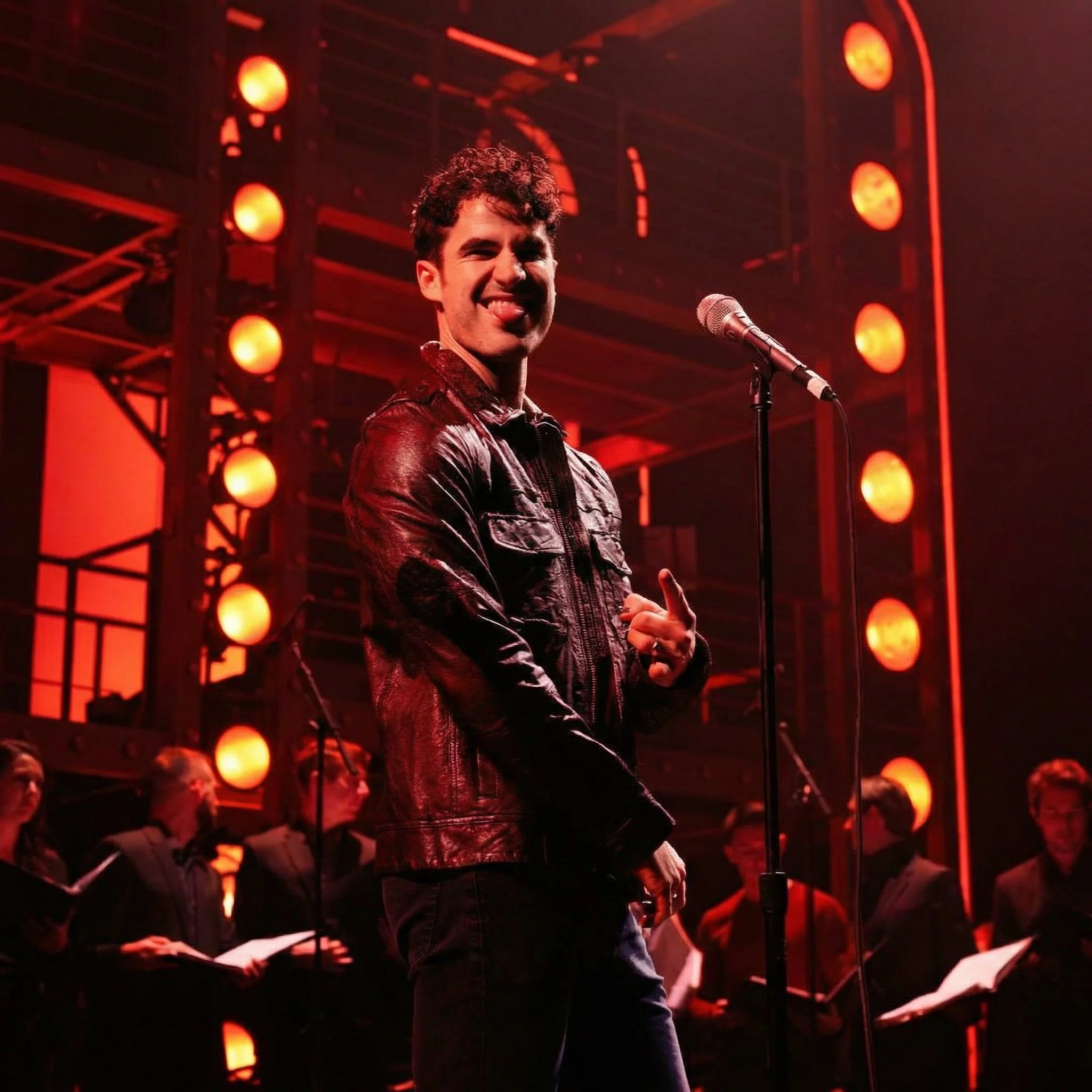 Darren Criss at Chess, the concert benefit for the Entertainment Community Fund
