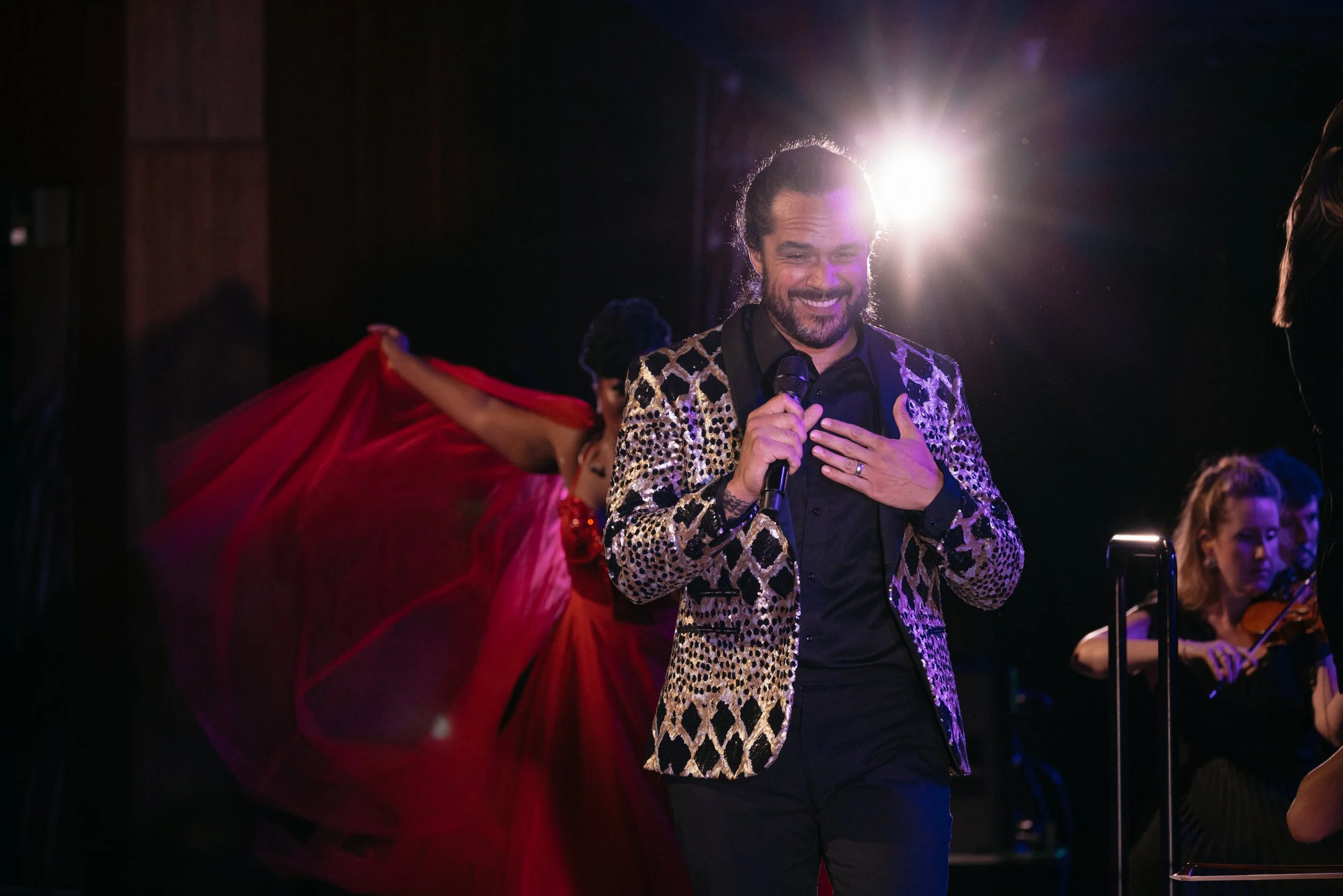 Nick Afoa in Disney in Concert, Sydney Opera House